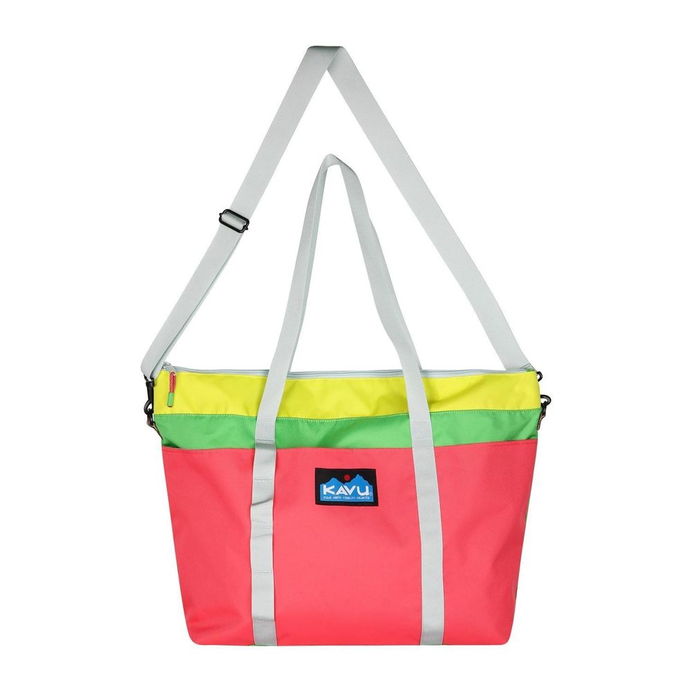 Traveller Large Tote With Adjustable Webbing Strap - Carnival :v